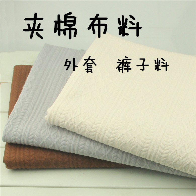 夹棉布料阔腿裤开衫家居服