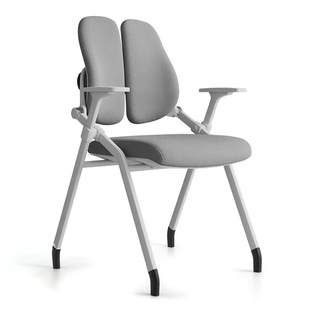 人体工学椅家用舒适久坐护腰学生学习椅折叠椅中学折叠培训椅子