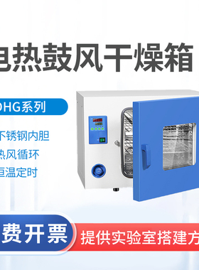 上海一恒DHG-9030A电热恒温鼓风干燥箱实验室不锈钢食品烘箱9070A