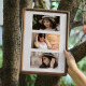 实木相框3连洗照片做成摆台婚纱宝宝照全家福打印6寸定制作挂墙u.