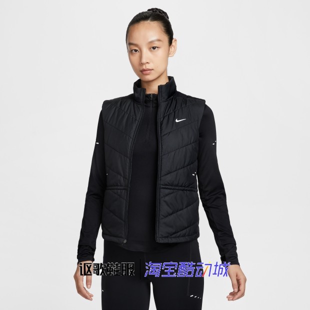 耐克女子冬季新款拒水防风轻盈保暖立领运动休闲马甲HV2656-010,运动服/休闲服装,棉马甲,淘宝优惠券,粉丝福利购,淘宝优惠卷