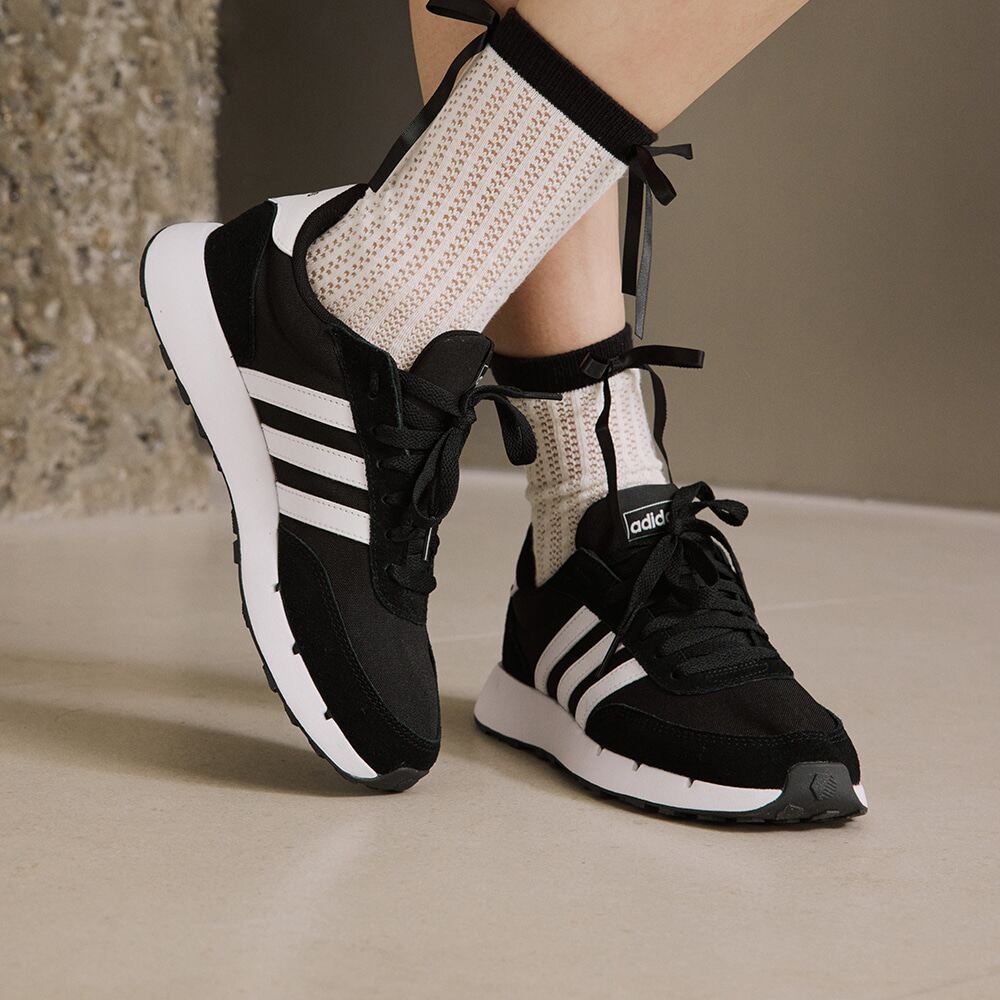 阿迪达斯Neo Run 60s 2.0男女新款耐磨网布织物运动跑步鞋JS3021