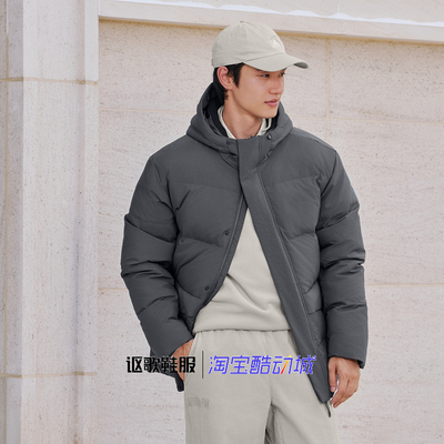 阿迪达斯男子保暖运动休闲羽绒服