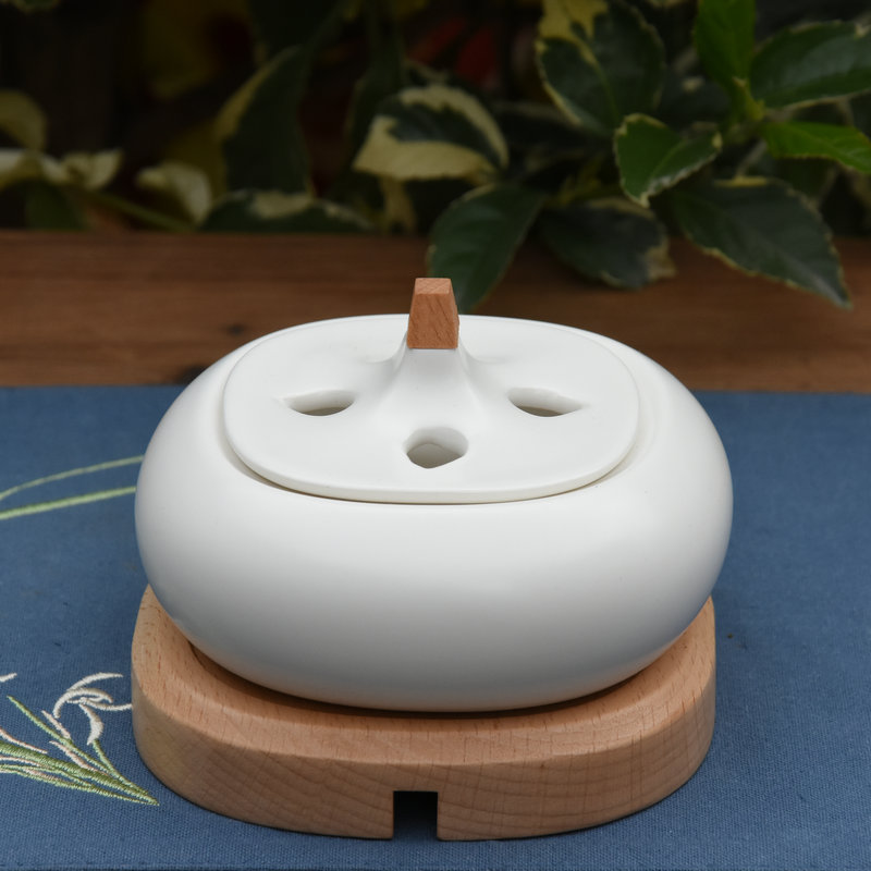 方圆电子熏香炉定时可调温插电