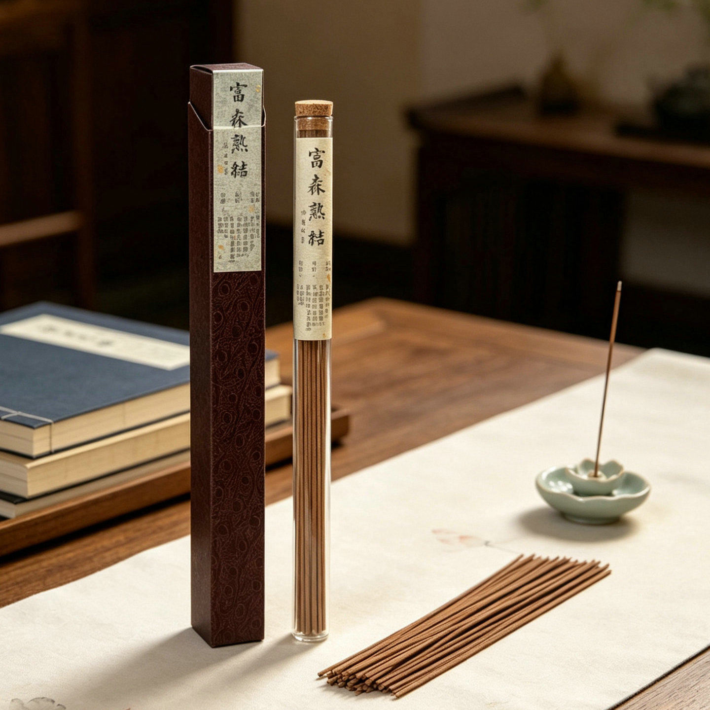 手工香越南芽庄富森红土沉香线香