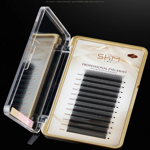 松惠美0.03C型嫁接睫毛yy型款美睫店自然浓密柔软