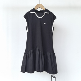 120-170 女童连衣裙夏季小女孩休闲学院风中大童