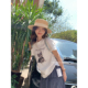 T恤女2830s 韩系减龄百搭卡通狗狗短袖 SUSAN 十三行春夏博主自留款