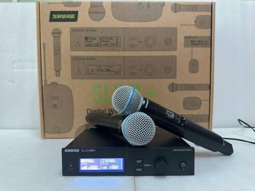 【新品】舒尔SLXD24+/B58A SM58专业数字无线话筒直播演出麦克风