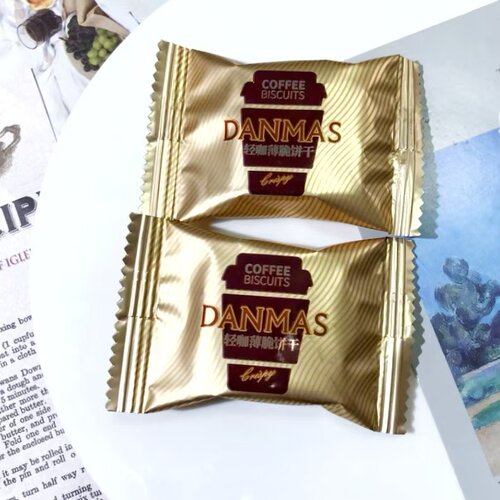 DANMAS丹玛仕轻咖薄脆饼干结婚喜饼下午茶点心休闲零食小红书同款