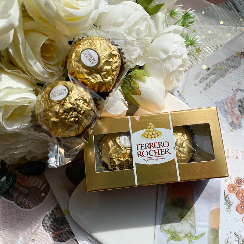 盒装费列罗榛果威化巧克力结婚庆喜糖果高端伴手礼休闲食品可可脂