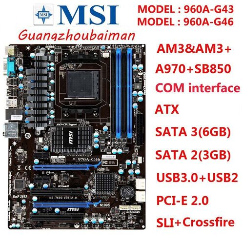 微星970AMDSATA3USB3.0