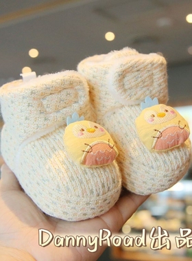 冬季新款婴儿鞋棉鞋加绒棉靴保暖软底防滑0-1岁宝宝鞋男女宝卡通