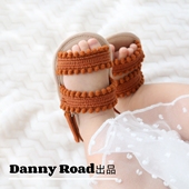 复古罗马鞋 2025夏季 民族风露趾软底防滑学步鞋 婴儿鞋 新款 女童凉鞋