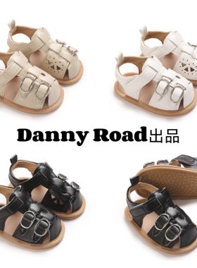 2025夏季新款宝宝凉鞋皮鞋软底防滑胶底0-1岁学步鞋婴儿鞋白色