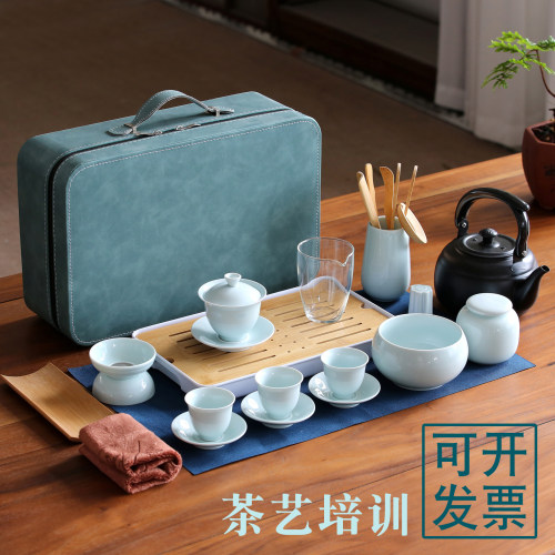 茶艺教学培训茶具套组带烧水壶
