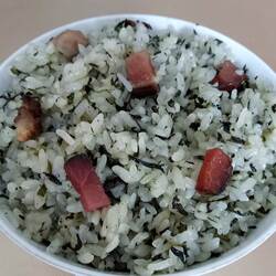 铜仁社饭 贵州土特产社饭 松桃特产社饭糯米放腊肉方便饭1000g