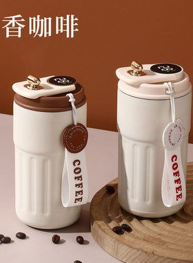 定做咖啡杯定制logo企业团购礼品批发316不锈钢保温杯水杯广告杯