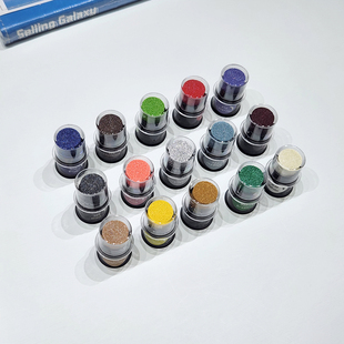 指套金属色珠光海绵印泥印台手指涂抹上色工具印章实用基础小配件