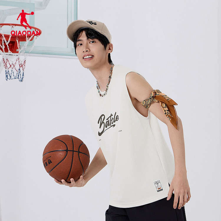 乔丹2026年夏季男性专业运动篮球无帽背心吸湿速干QDAVS3262078
