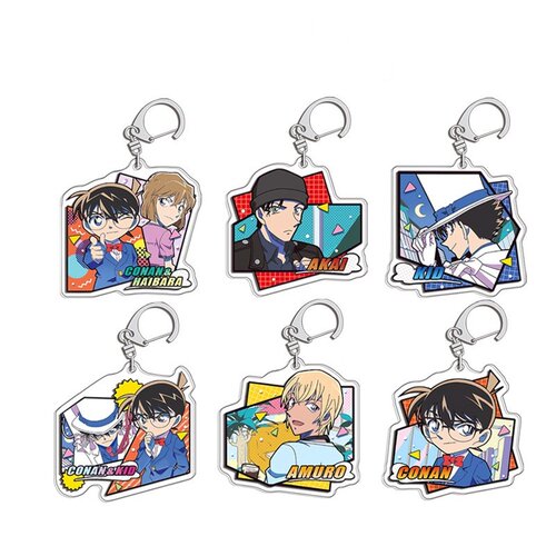 周边新一小兰灰原哀怪盗基德秀一安室透亚克力钥匙扣学生节日礼物