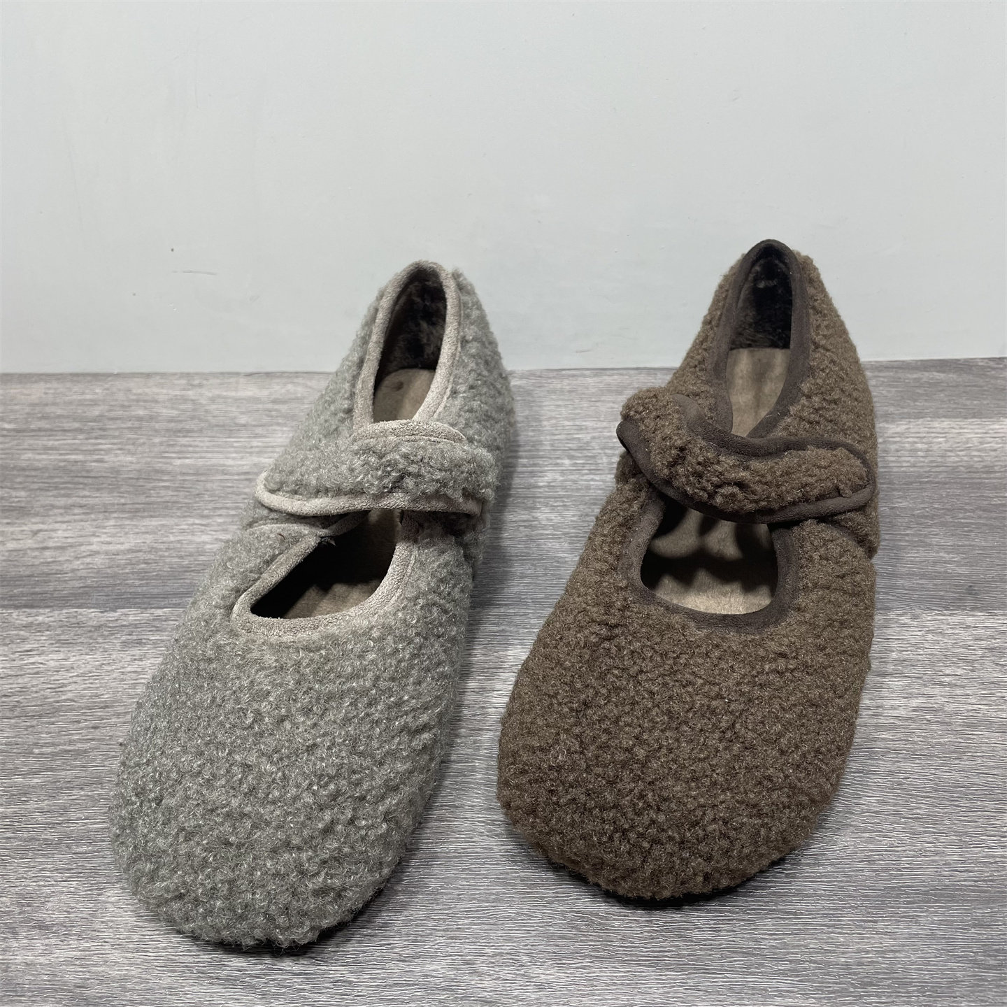 断码处理韩版平底毛绒单鞋女秋冬新款保暖加绒魔术贴玛百搭棉鞋女,女鞋,乐福鞋（豆豆鞋）,淘宝优惠券,粉丝福利购,淘宝优惠卷