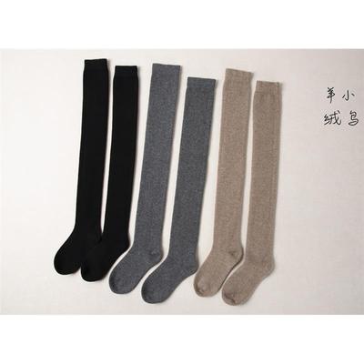 100%纯羊绒袜子保暖防寒