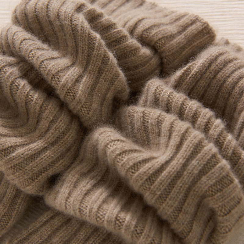 100%纯山羊绒袜套保暖过膝长筒袜