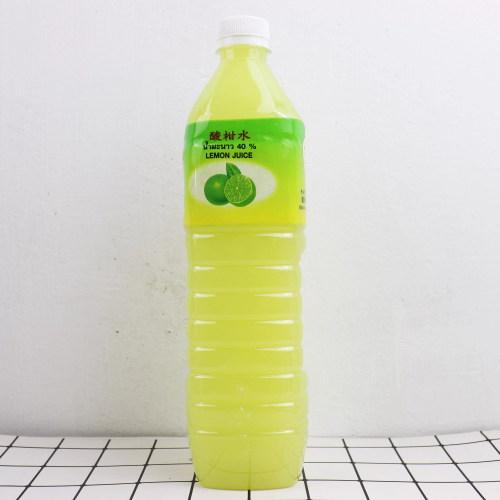泰国进口神童酸柑水柠檬汁泰国菜肴添放青柠汁神童酸柑水1000ml