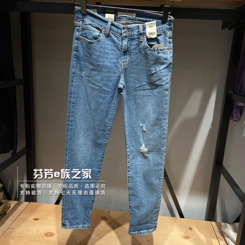 直筒长裤常规牛仔秋季