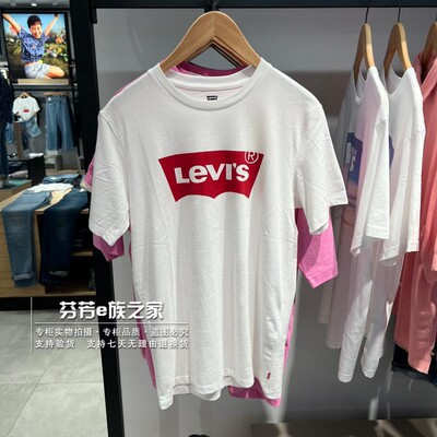 李维斯levis经典款圆领短袖t恤