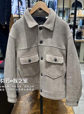 李维斯常规绵羊毛春秋外套