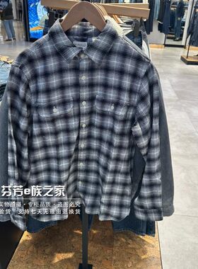 李维斯新款男士纯棉长袖衬衫