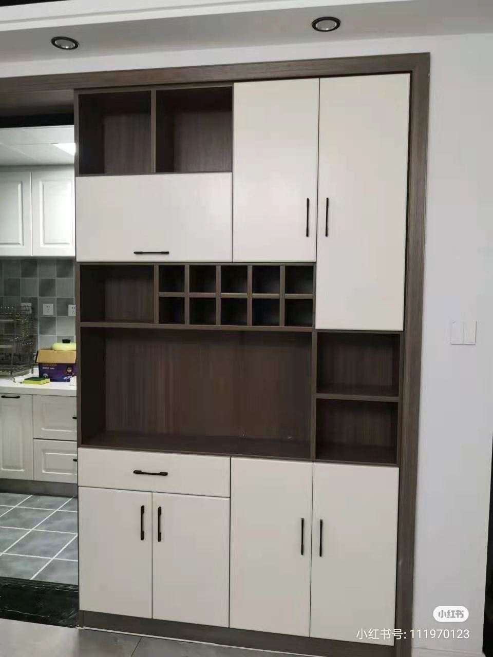 实木鞋柜组合阳台储物衣柜北京天津保定全屋板式家具定制多功能