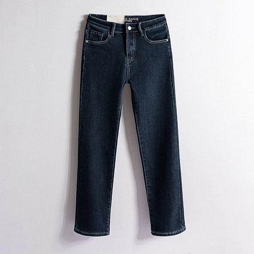 加绒加厚冬季直筒裤长裤