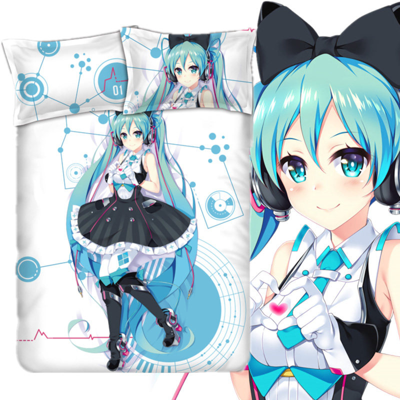 初音未来动漫四件套 雪miku赛车女郎魔法未来 周边二