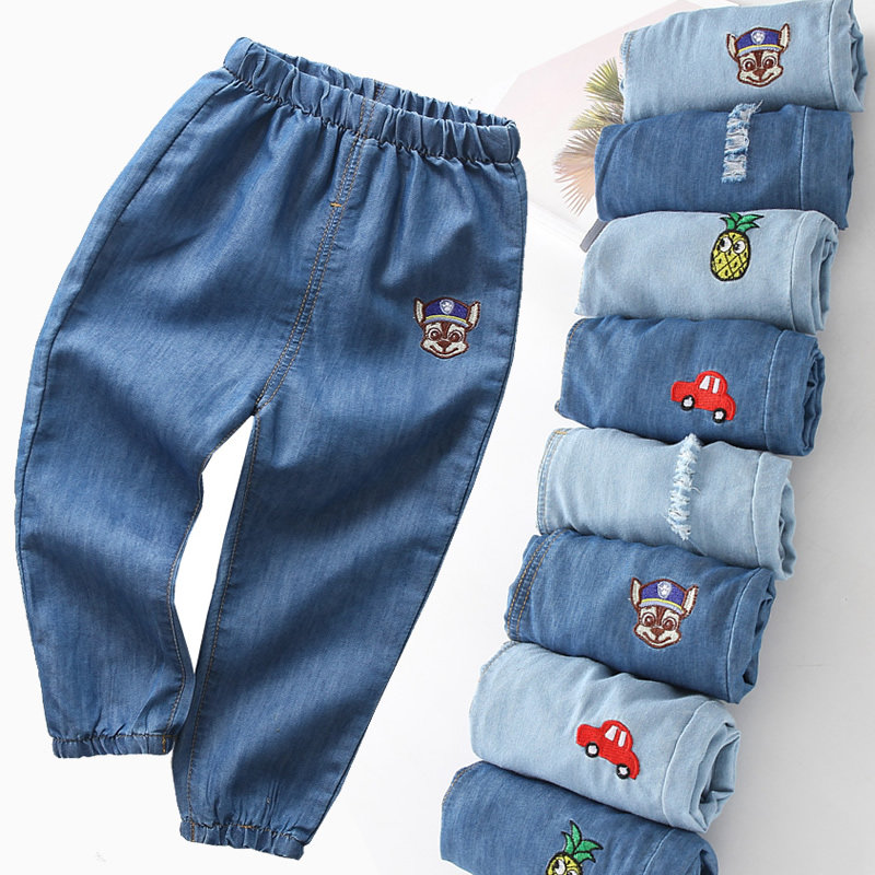 兒童防蚊褲牛仔超薄夏季新款全棉男女寶寶空調褲子 全店滿3件包郵在類目 童裝/嬰兒裝/親子裝, 褲子中 - 來自Buy2taobao.com提供專業的淘寶代購服務