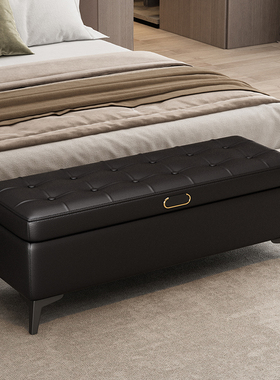 换鞋凳家用门口入户穿鞋柜服装店可坐长条沙发收纳凳床尾储物凳子