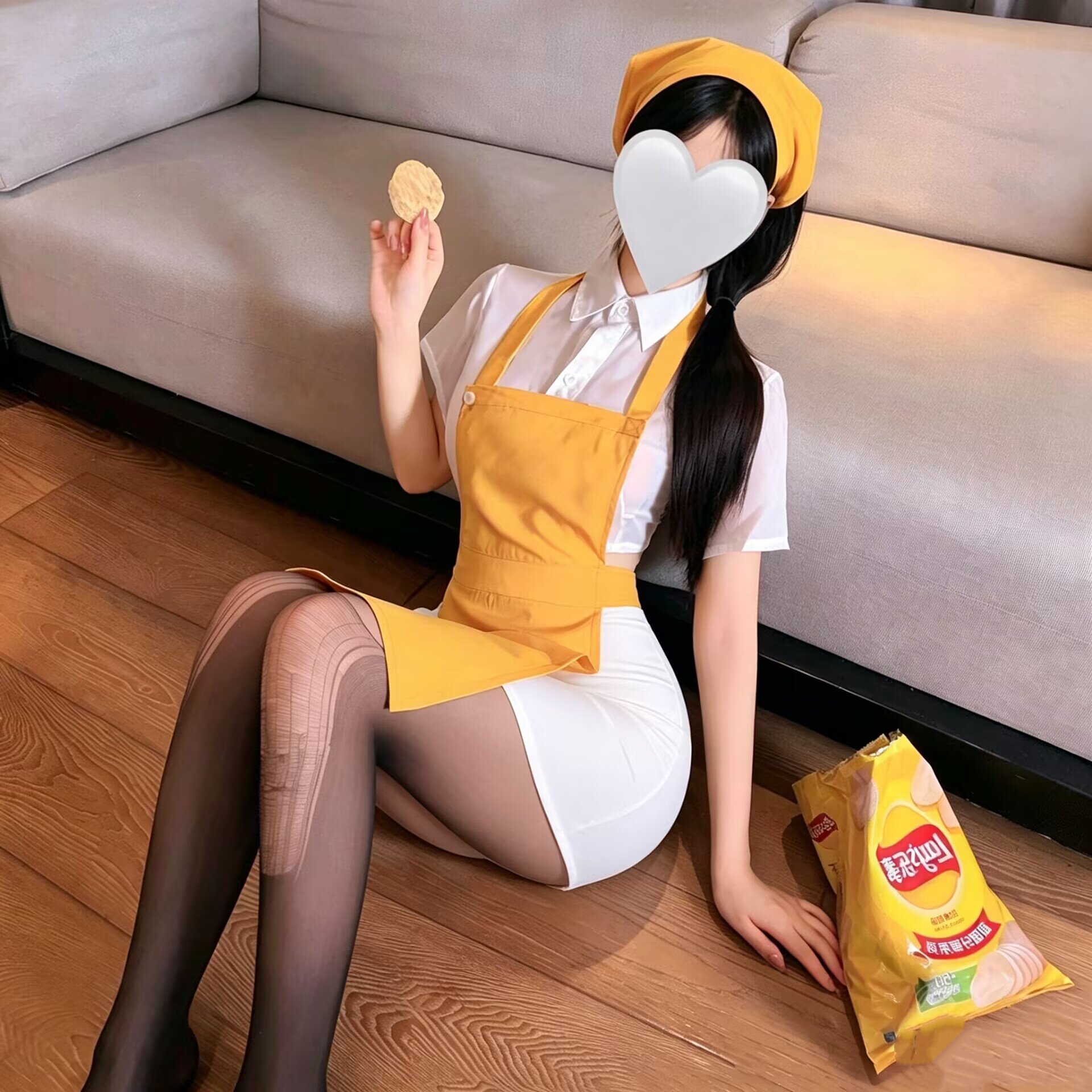 情趣风2025新款趣味制服套装美式服务员围裙睡裙成人床上情调内衣