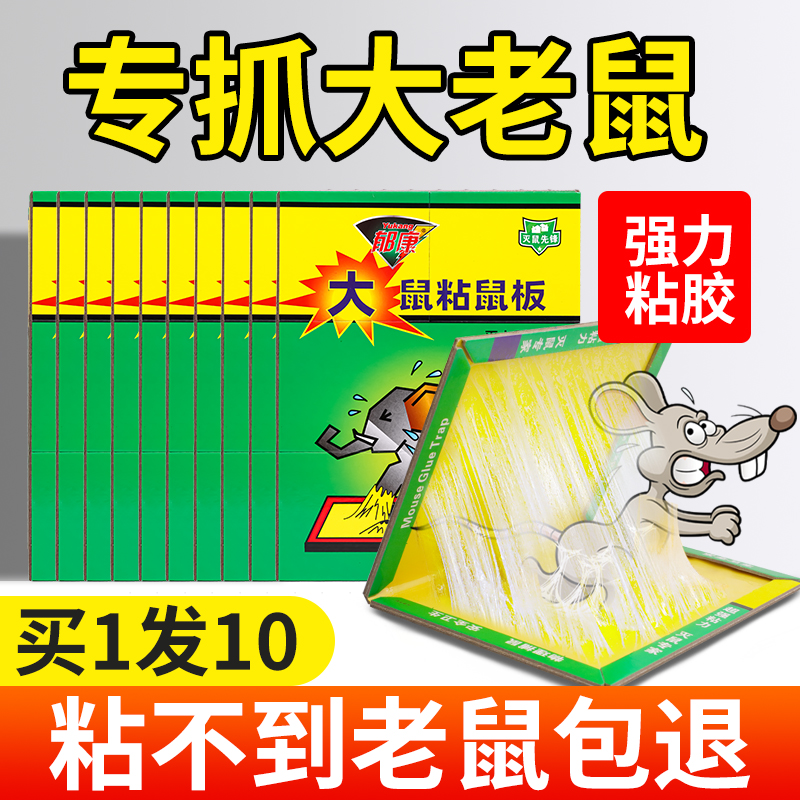老鼠贴强力粘鼠板胶大老鼠专用