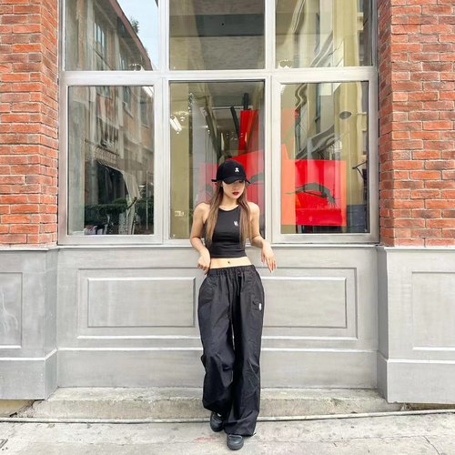 KIMMING 金大铭同款休闲工装裤 街舞爵士hiphop男女同款