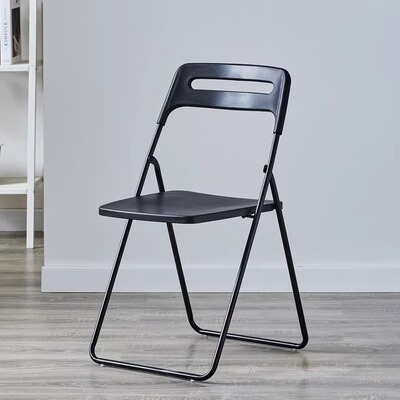 折叠椅子北欧现代简约餐桌椅子家用餐厅靠背椅凳子便宜家用尼斯椅