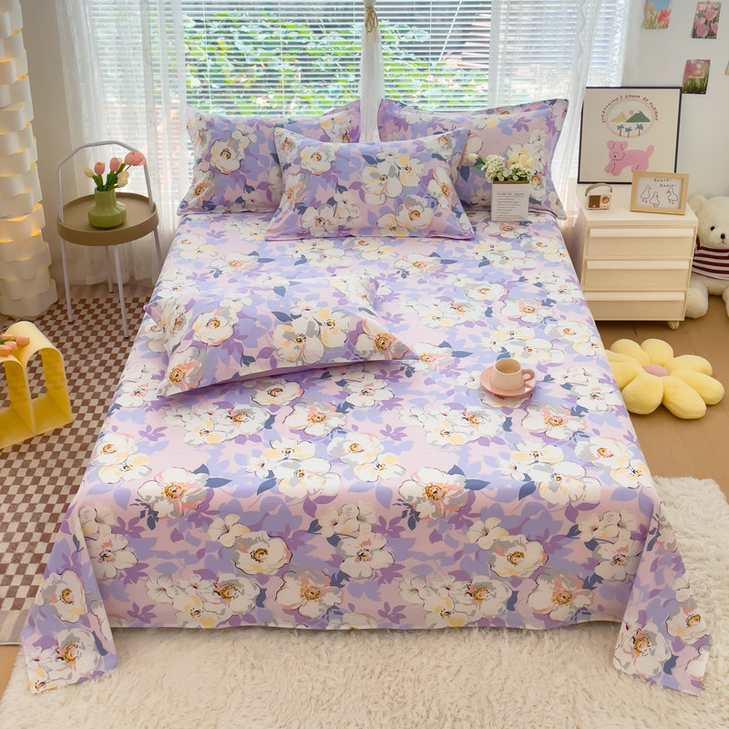 莫凡家纺全棉床单品纯棉斜纹单件被单人学生宿舍双人1.5m儿童卡通,床上用品,床单,淘宝优惠券,粉丝福利购,淘宝优惠卷