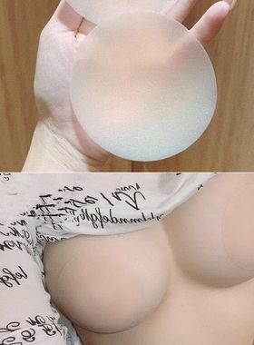 木子黑科技无痕防凸点超薄硅胶隐形乳贴胸贴Bristols有胶防水乳贴