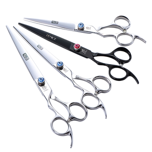 台湾玄鸟专业宠物剪刀左手修毛剪7/7.5/8寸直剪美容狗狗泰迪比熊