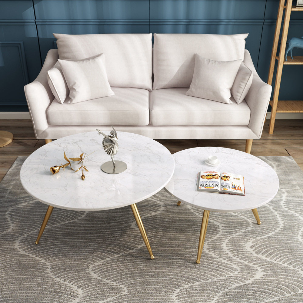 奶茶店ins铁艺小圆桌小户型家用网红子母茶几 北欧简约大理石茶几在类目 户外/登山/野营/旅行用品, 户外休闲家具, 户外桌子中 - 来自Buy2taobao.com提供专业的淘宝代购服务