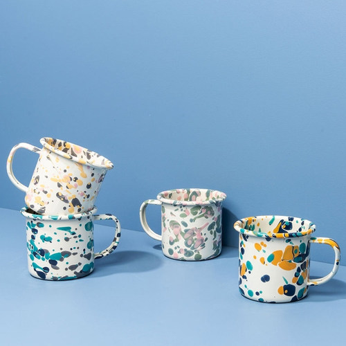 美国CrowCanyon迷彩搪瓷马克杯