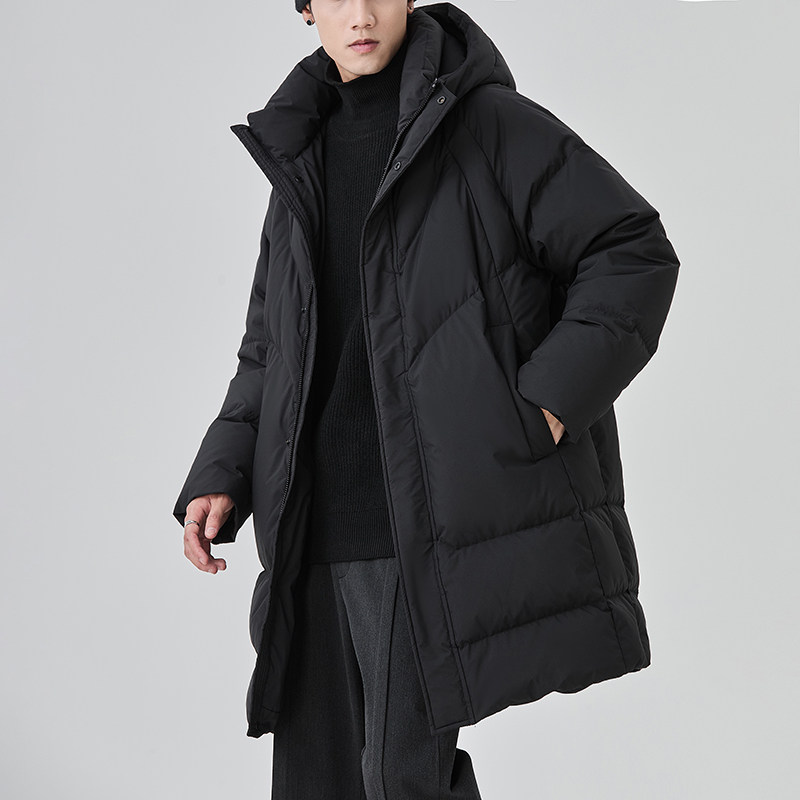 中长款羽绒服男士2025年冬