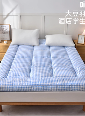 ZENITH 云巅新款加厚立体大豆羽丝绒酒店学生床垫睡觉地垫简约