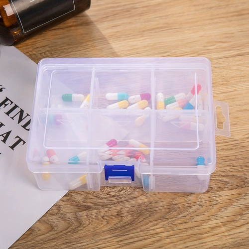 Домохозяйная коробка пластиковая коробка для хранения винта с примером образец сетка сетка для патча